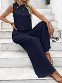 Tabitha Tie Back Waist Long Pants