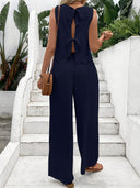 Tabitha Tie Back Waist Long Pants