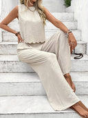 Tabitha Tie Back Waist Long Pants